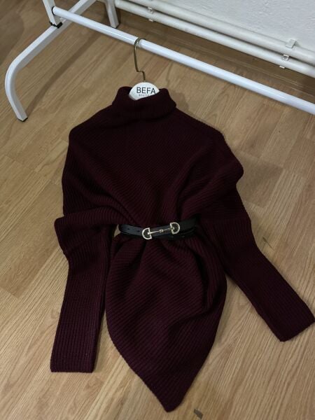 Asimetrik Kazak bordo - standart