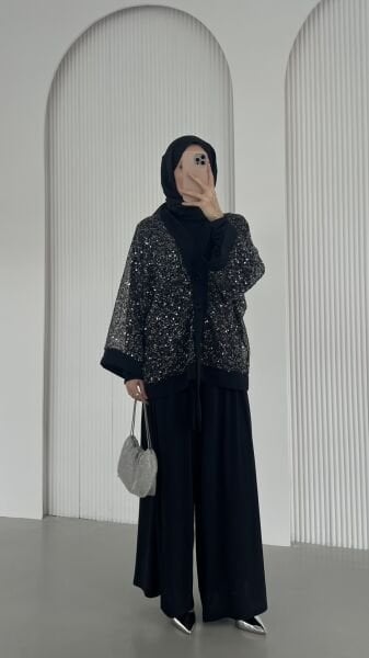 Diva Payet Takım siyah - 2 (44-46-48)